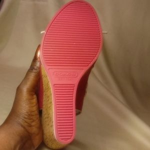 Coach Shoes - Beautiful Designer Wedge Coach Shoes - Beautiful Designer Wedge